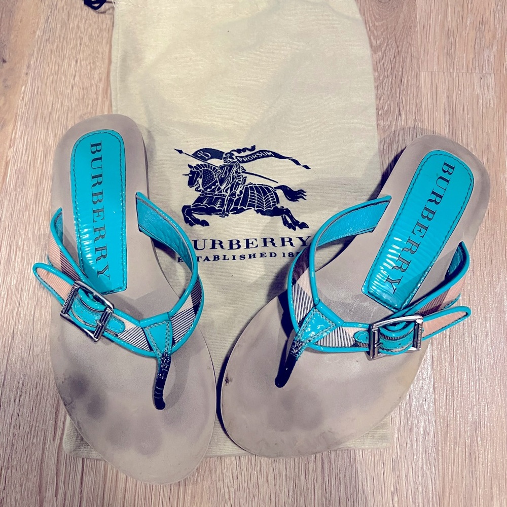 Burberry Flip Flops - Picture 2 of 2